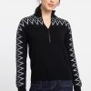 Wholesale Kinross Cashmere Alpine Qtr Zip Mock