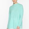 Wholesale Kinross Cashmere Rib Funnel Tunic