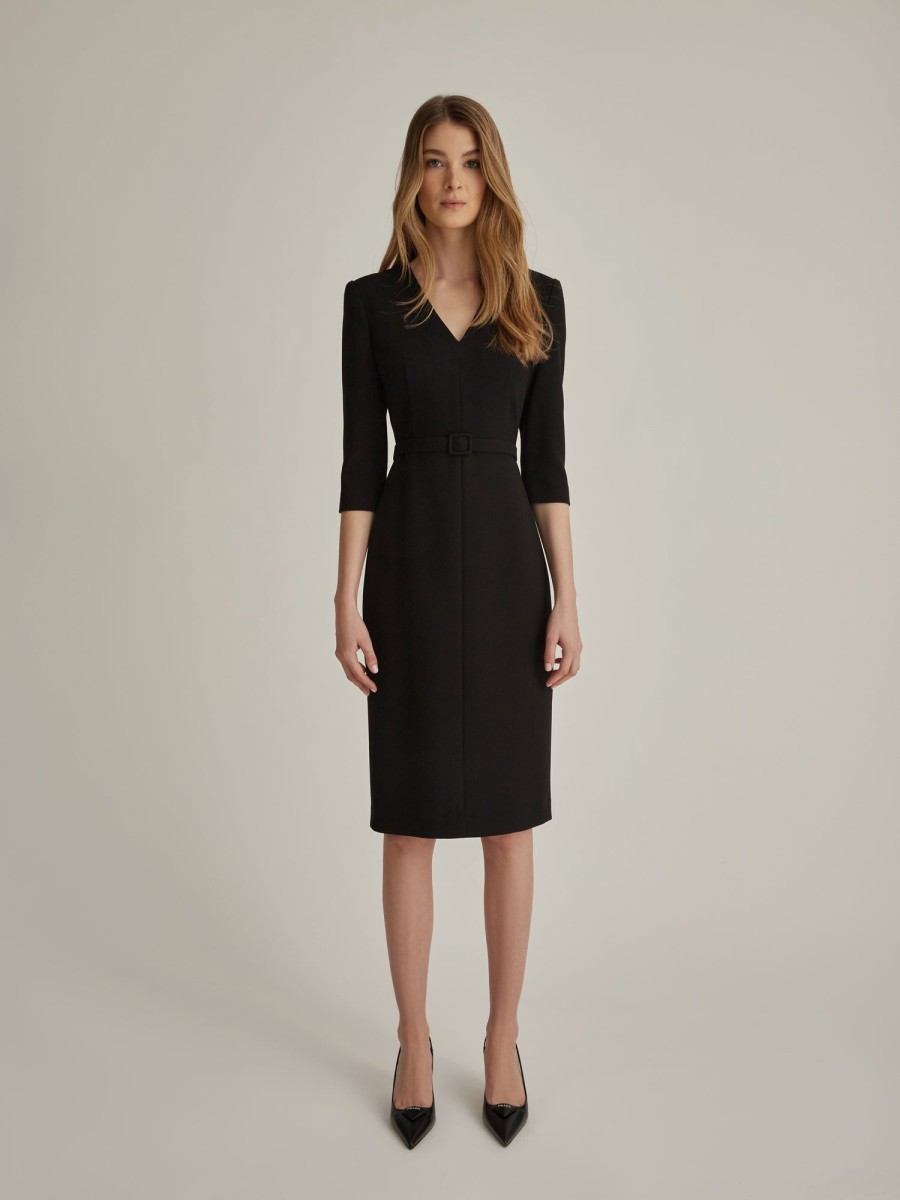 Clearance Judith & Charles Ora Dress Black