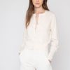 Online Kinross Cashmere Crop Button Cardigan