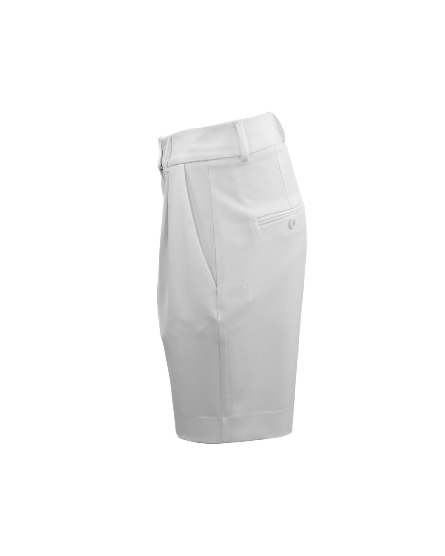 Clearance THEO The Label Hestia Bermuda Shorts Ivory