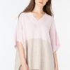 Best Kinross Cashmere Colorblock Vee Popover