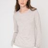 Hot Kinross Cashmere Long Sleeve Crew