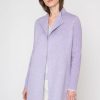 Online Kinross Cashmere Rib Sleeve Coat