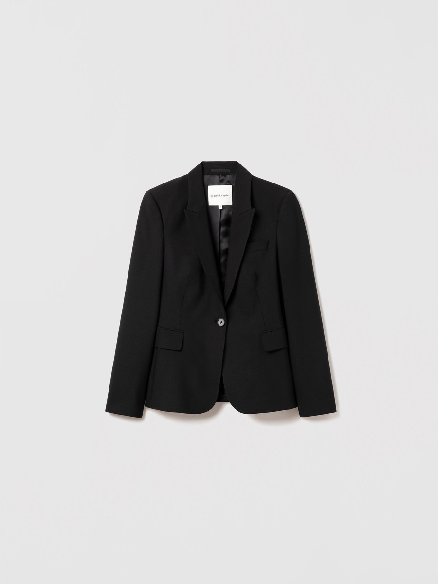 Hot Judith & Charles Loire Jacket Black