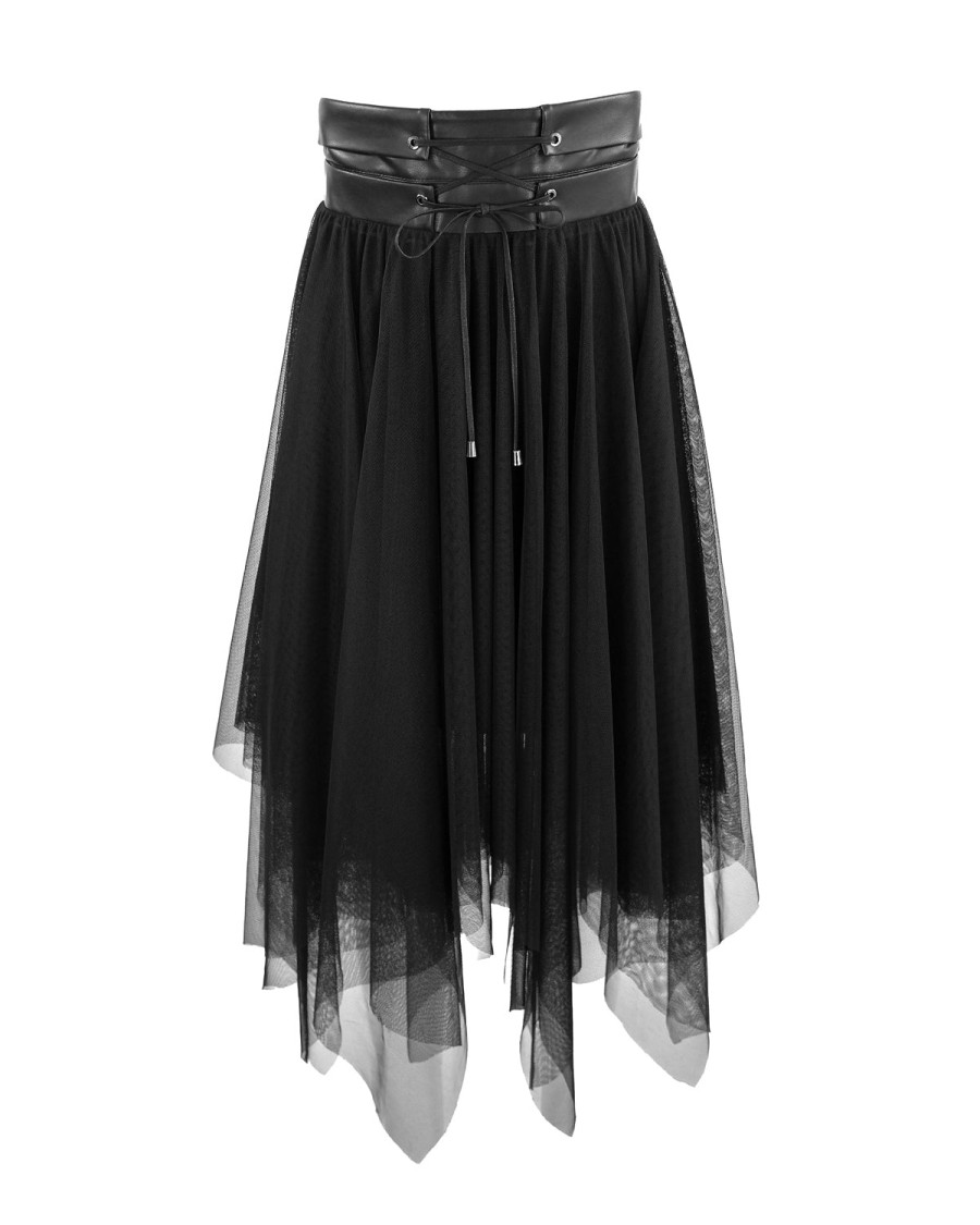 Best THEO The Label Penelope Tulle Ballet Skirt Black