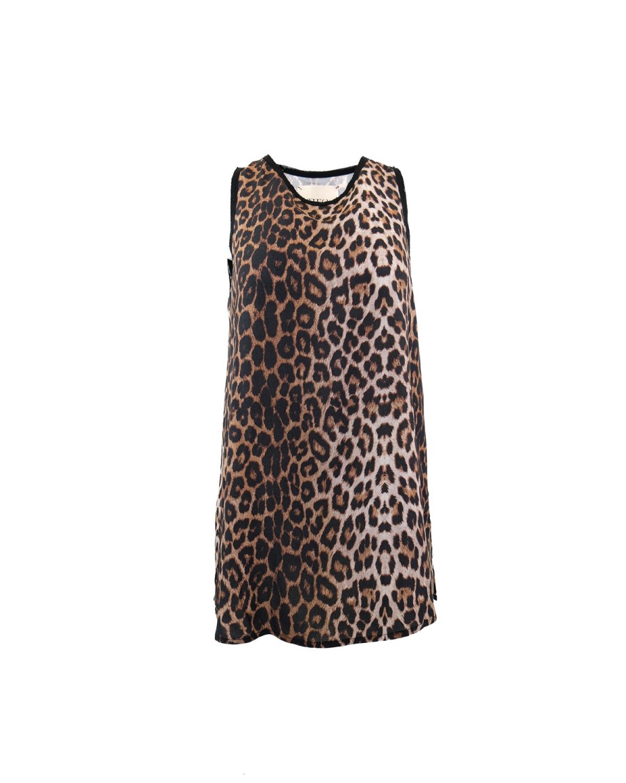 Hot THEO The Label Kores Leopard Tank