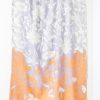 Clearance Kinross Cashmere Dotted Daisies Print Scarf