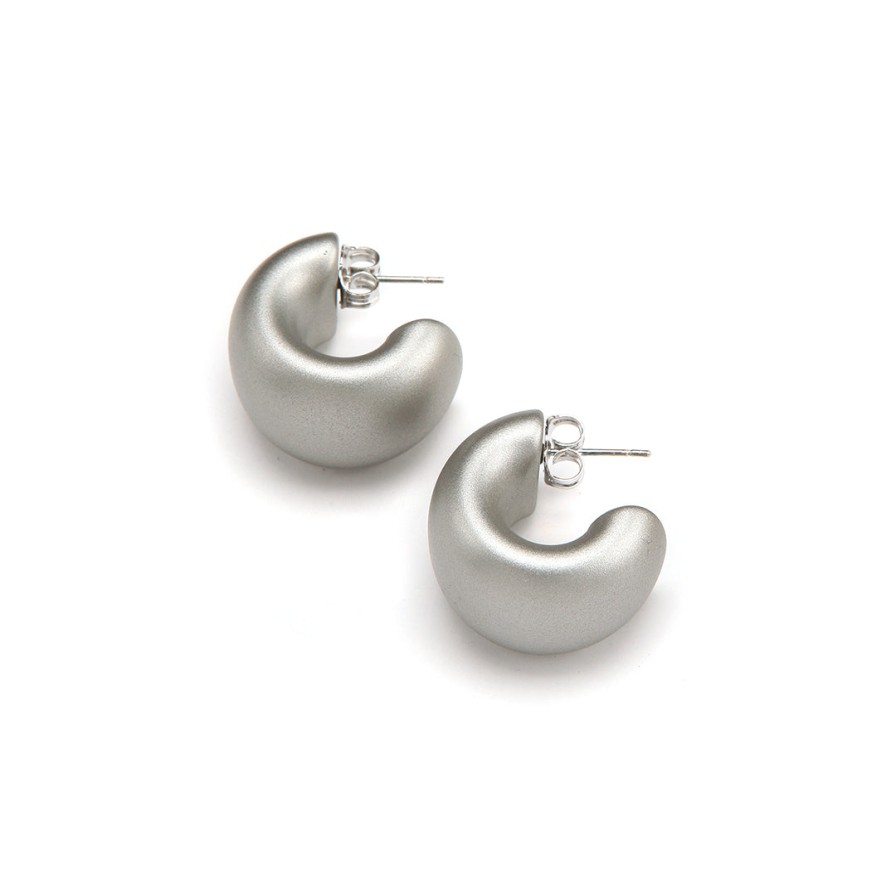 Hot PONO Lea Barile Earring Silver