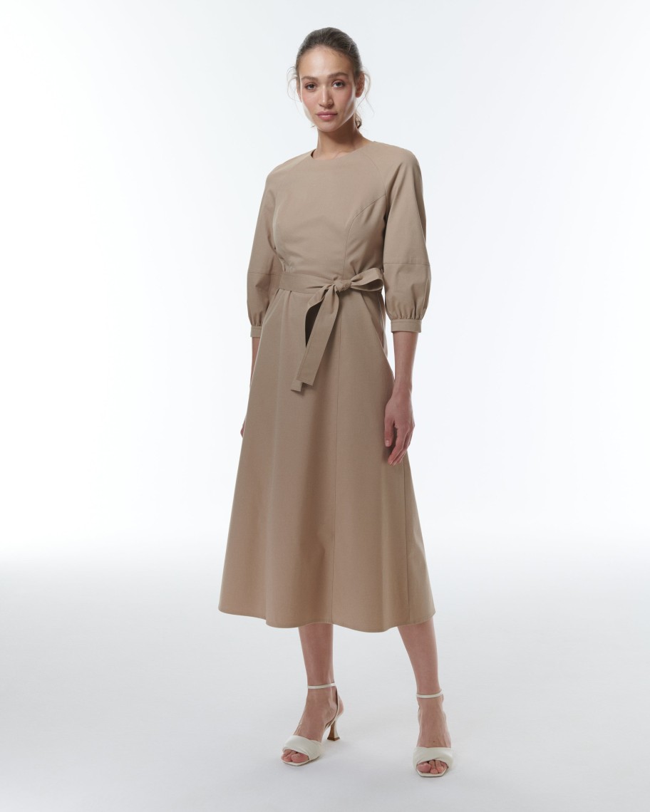 New THEO The Label Thallo Belted Dress