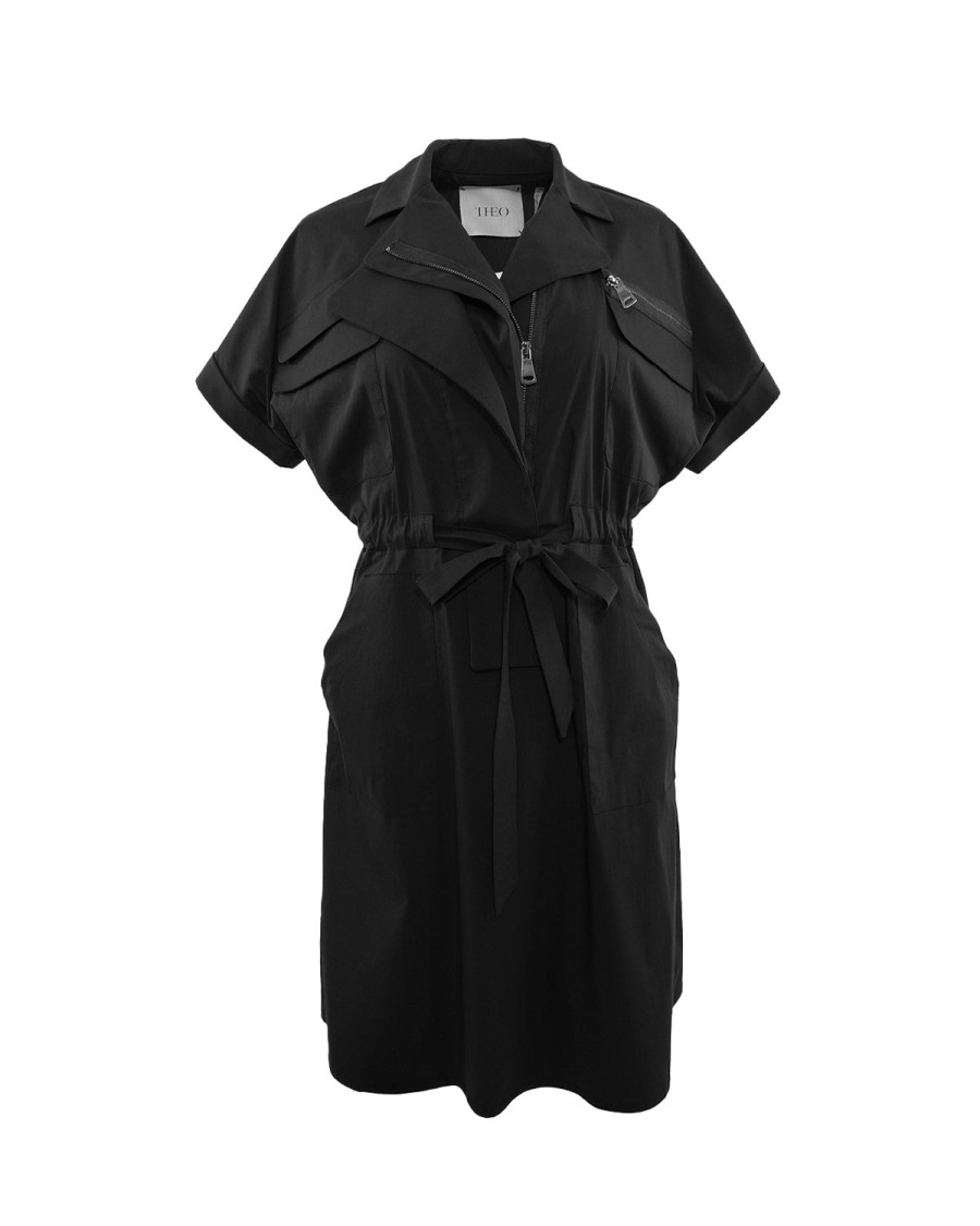 New THEO The Label Astra Zip Dress