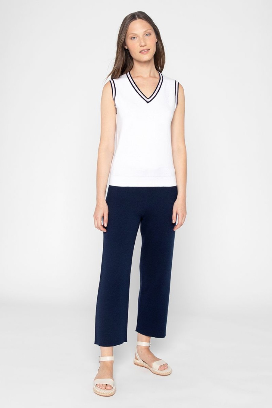 Online Kinross Cashmere Crop Double Knit Pant