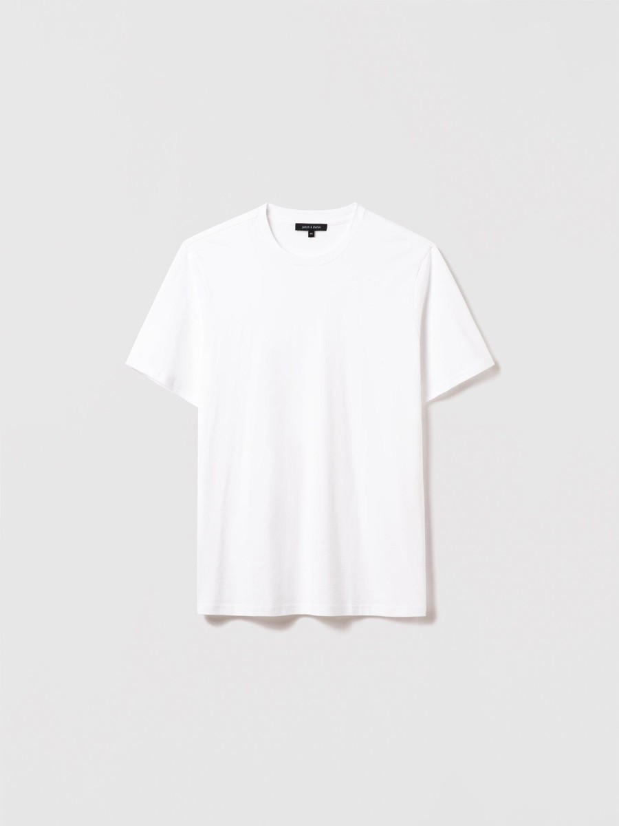 Online Judith & Charles Uni Crew Neck T-Shirt White