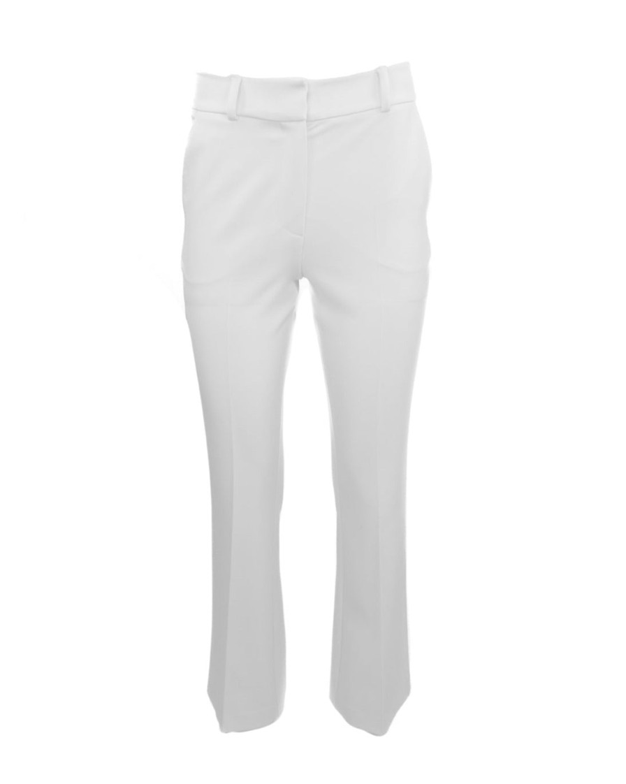 Hot THEO The Label Aphrodite Ankle Bootcut Pant Ivory