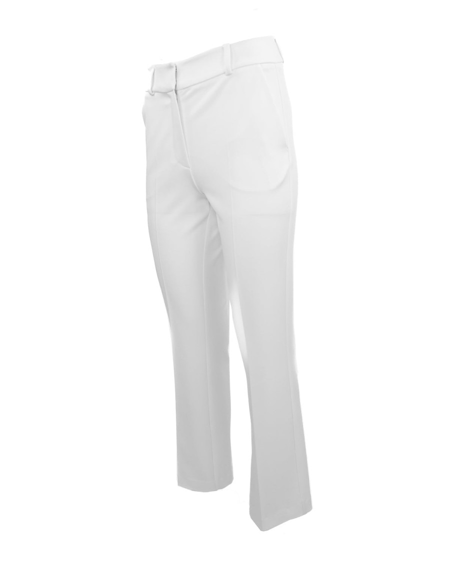 Hot THEO The Label Aphrodite Ankle Bootcut Pant Ivory