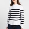 Best Kinross Cashmere Striped Rib Funnel