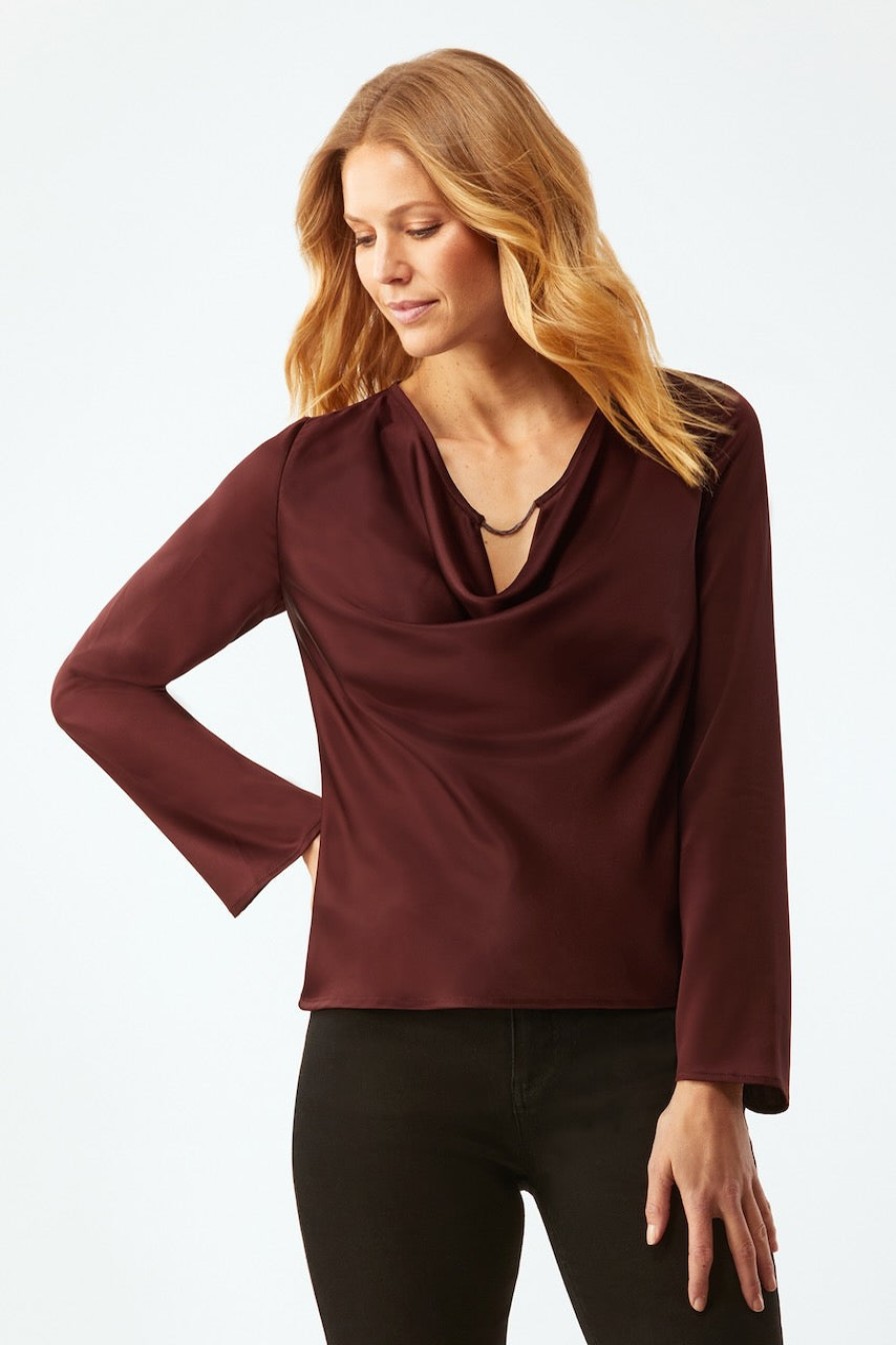 Online Ecru Specialty Store Andrews Draped Blouse