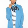 Online Kinross Cashmere Rib Trim Easy Cardigan