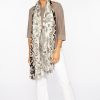 Best Kinross Cashmere Tavira Tile Print Scarf