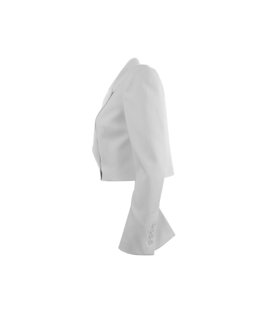 Wholesale THEO The Label Hestia Cropped Jacket Ivory